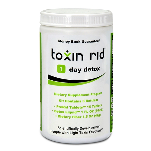 1 Day Detox Program - For Light Toxin Exposure - Money Back Guarantee