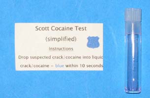 Crack Cocaine Indentification Kit
