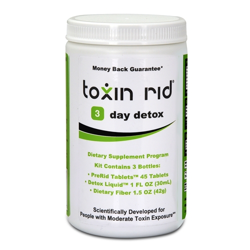 3 Day Detox Program - For Moderate Toxin Exposure - Money Back Guarantee