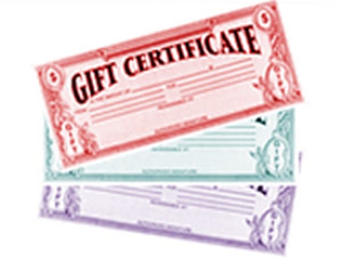 Testclear Gift Certificate