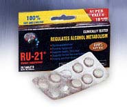RU-21 Hangover Pills