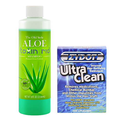 Old Style Aloe Toxin Rid Shampoo for Hair Test Testclear