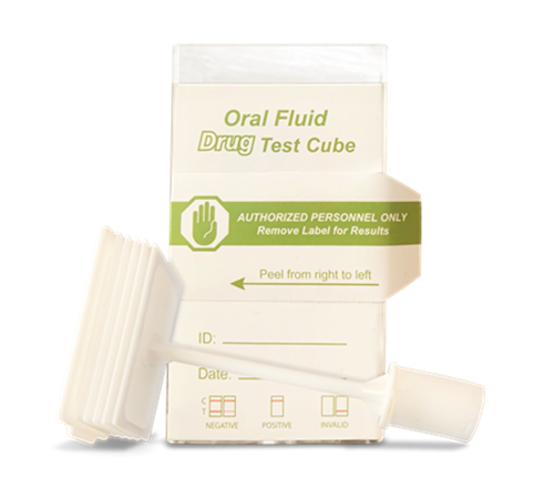 Testclear’s oral screening kit detects the presence of five drugs in 10 minutes. 