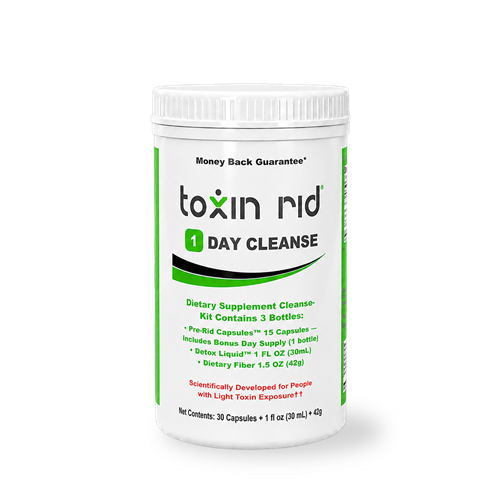 1 Day Detox Program - For Light Toxin Exposure - Money Back Guarantee