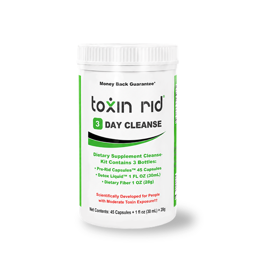 3 Day Detox Program - For Moderate Toxin Exposure - Money Back Guarantee